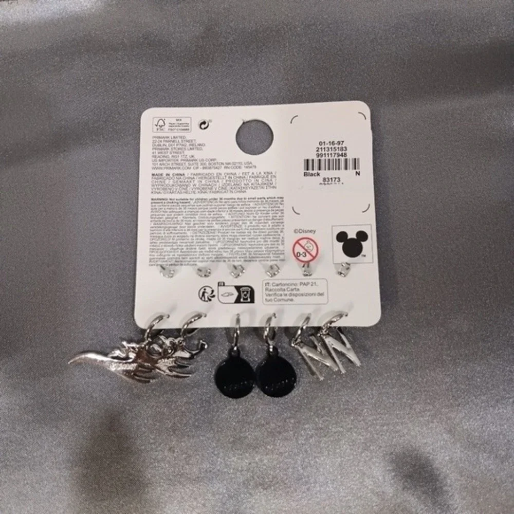 Disney Nightmare Before Christmas‎ Jack Skellington Zero Enamel Earrings Lot